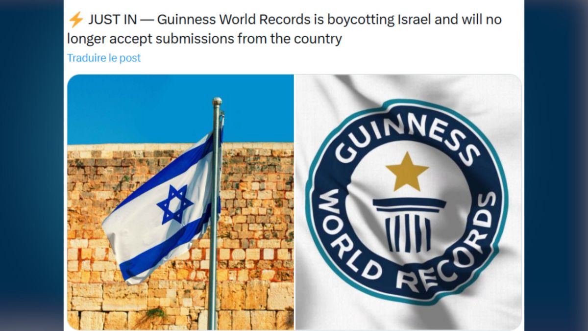 Controverse autour du Guinness World Records et d'Israël : un rejet ou un malentendu ?