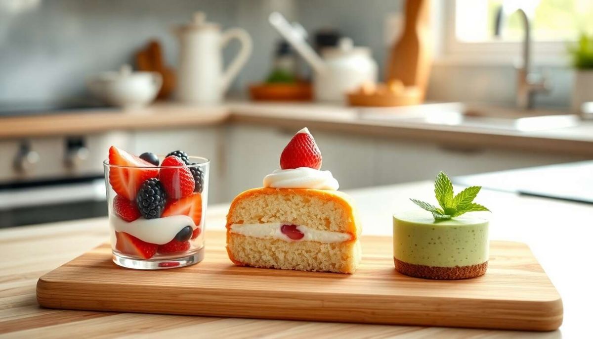 Des pâtisseries légères pour se faire plaisir sans culpabilité