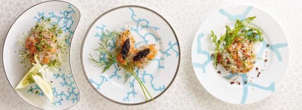 Un tartare de saumon et bar : une entrée sophistiquée