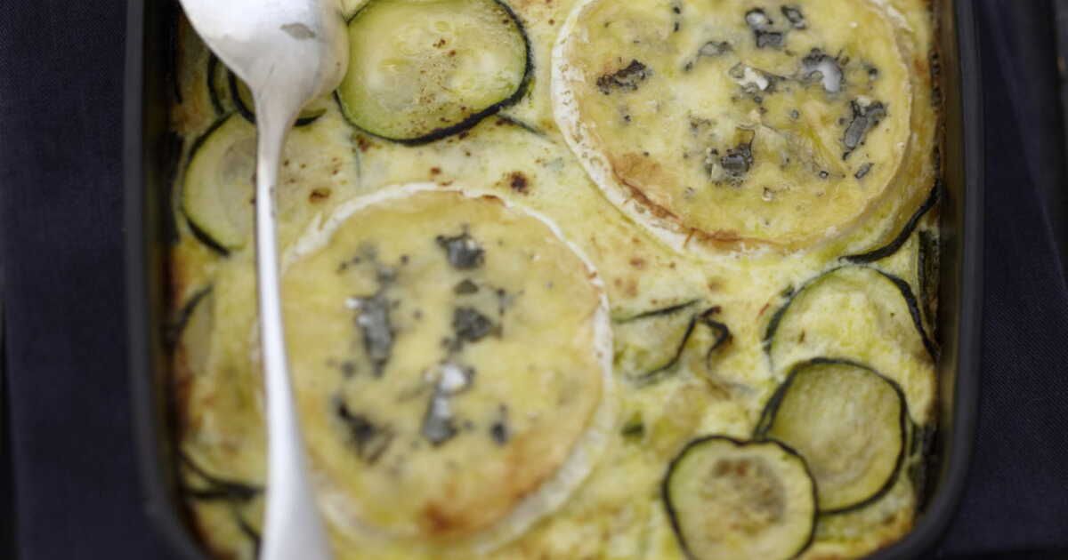 Découvrez le gratin de courgettes au bleu : un délice à savourer