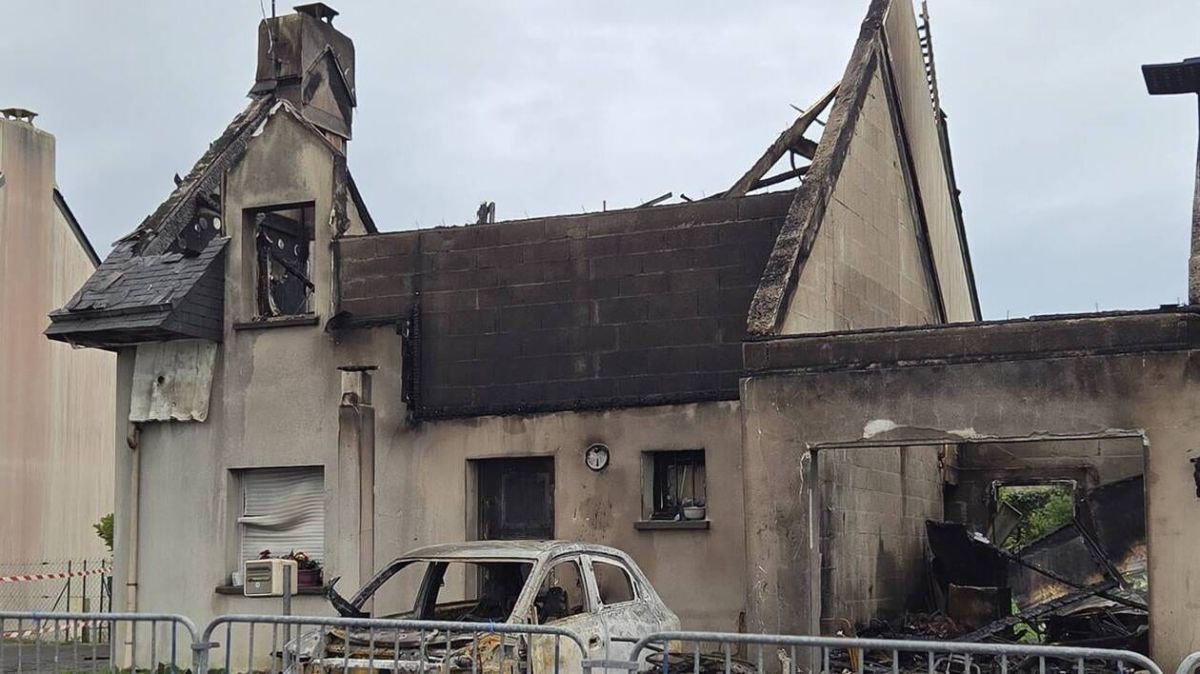 Incendie dévastateur à Primelin : une mère et son fils saufs grâce à l'intervention rapide