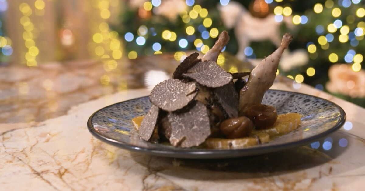 Éveillez vos sens avec les cailles au beurre de truffe