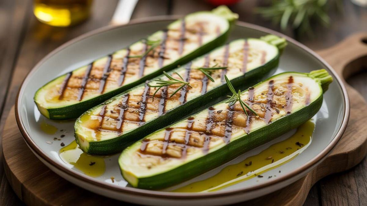 Courgettes grillées : un accompagnement succulent et nutritif