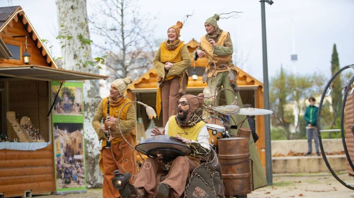 Plongée féerique au coeur des hivern'halles de Machecoul