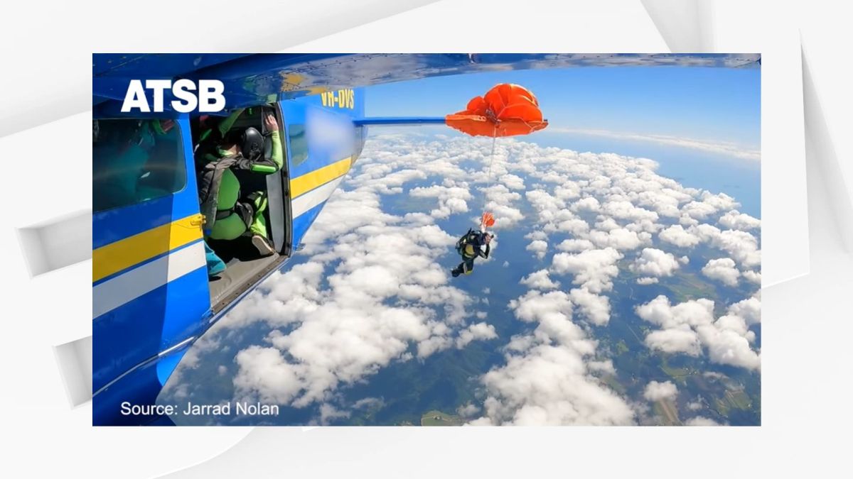 Un saut mortel évité de justesse : un parachutiste confronté à un accident incroyable en Australie