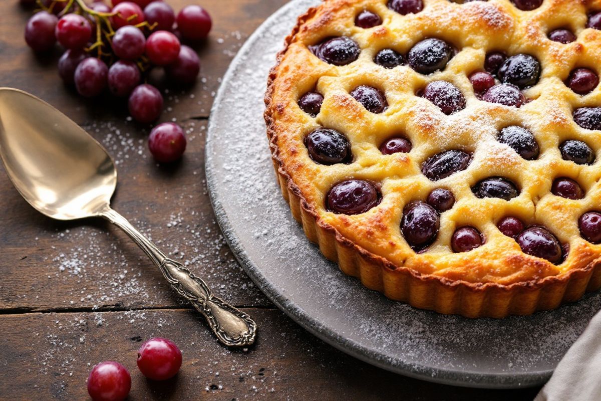 Clafoutis aux raisins : la douceur de l'automne dans une recette légère