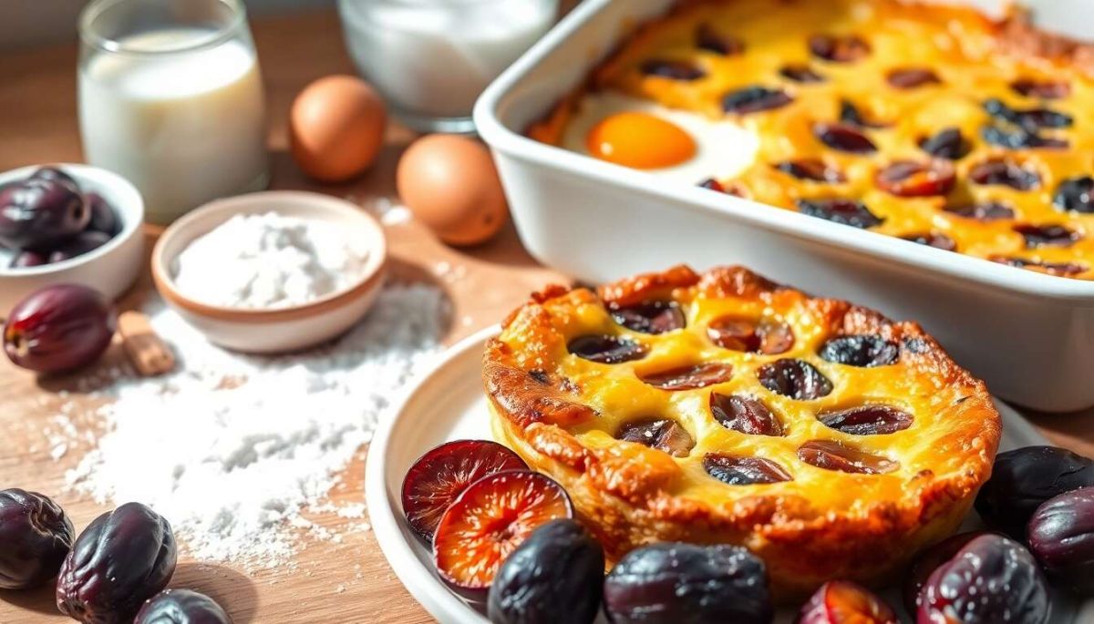 Un clafoutis aux prunes qui séduira vos papilles