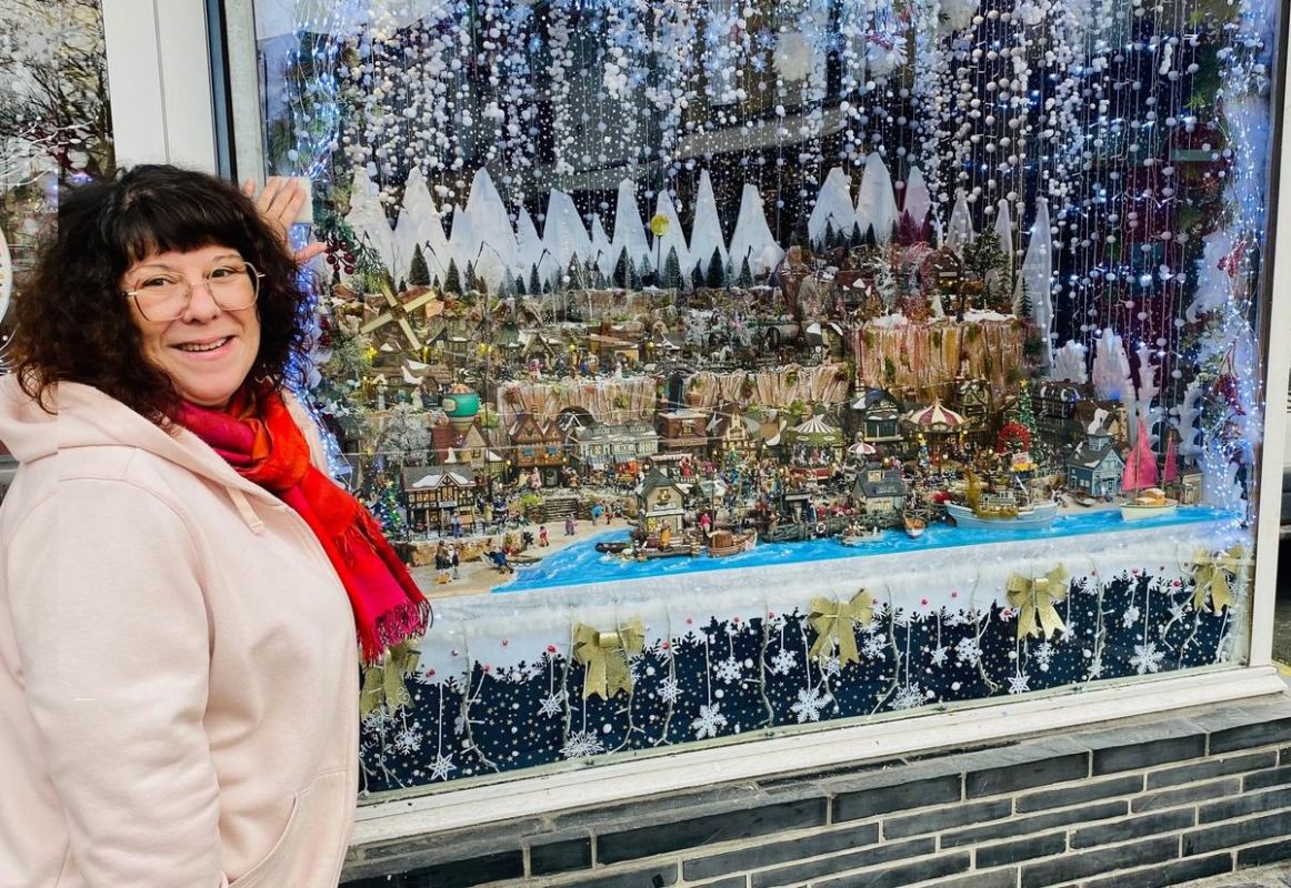 La vitrine féerique d'Alexandra à Bergerac enchante petits et grands