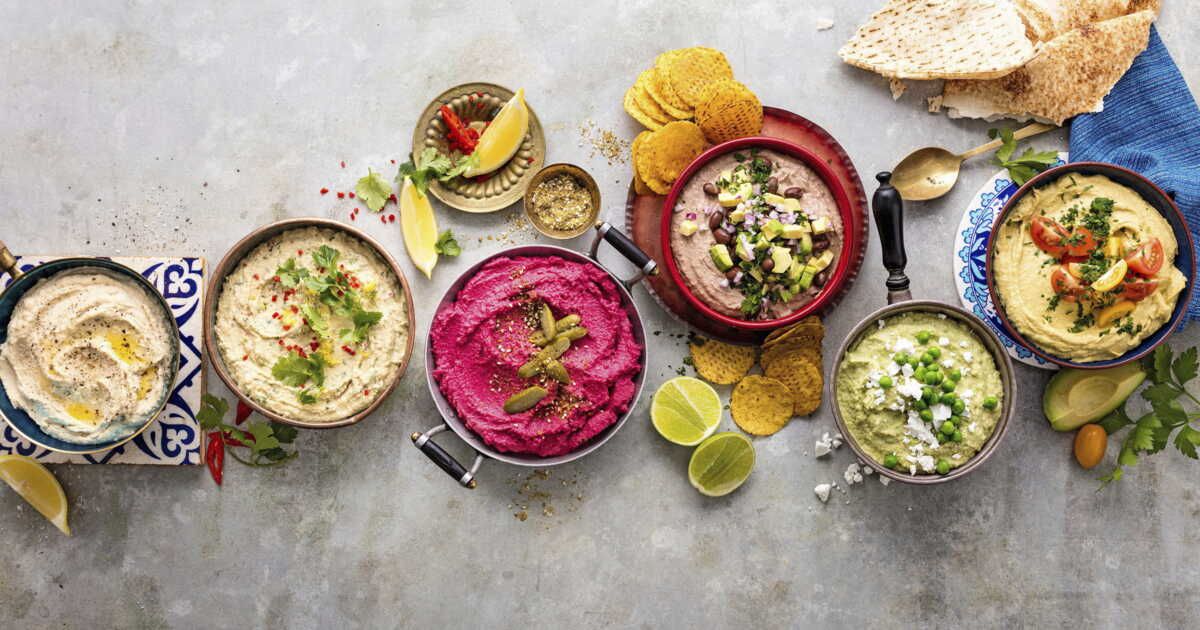 Des variantes de houmous qui réinventent l'apéritif