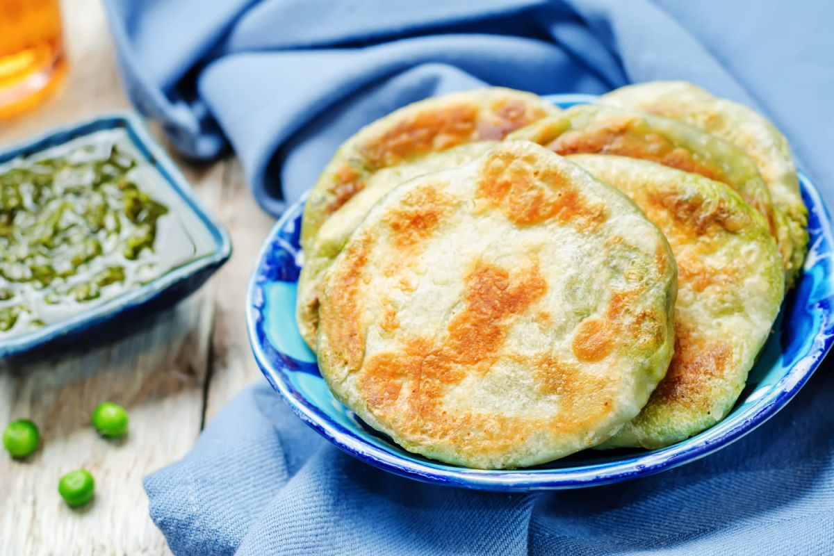 Les pancakes salés aux petits pois et à la feta : une création inédite
