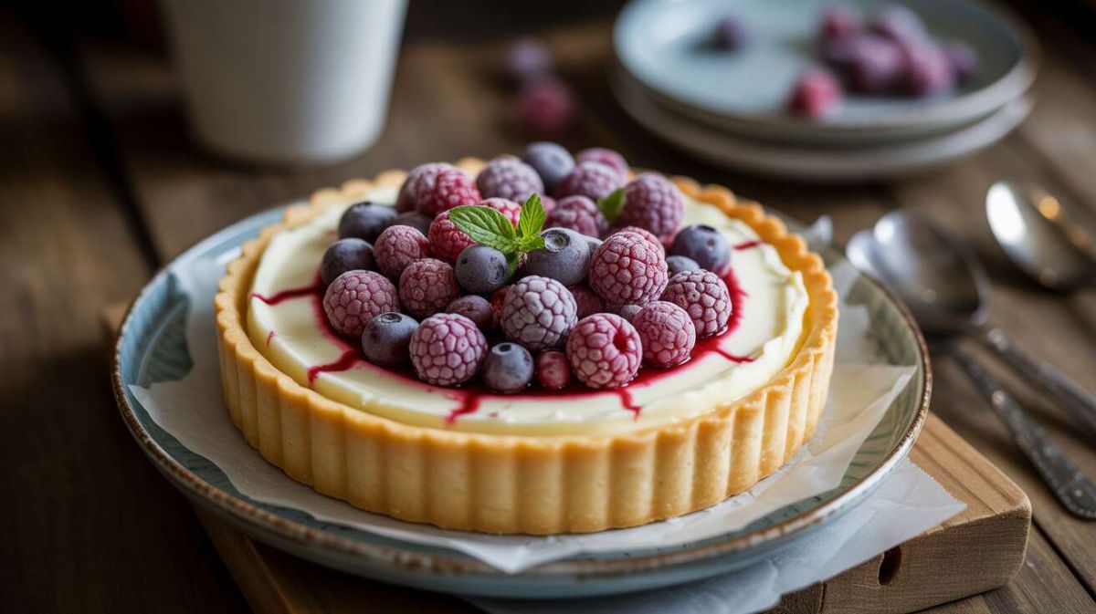 Tarte au fromage frais et fruits rouges : une gourmandise à ne pas manquer
