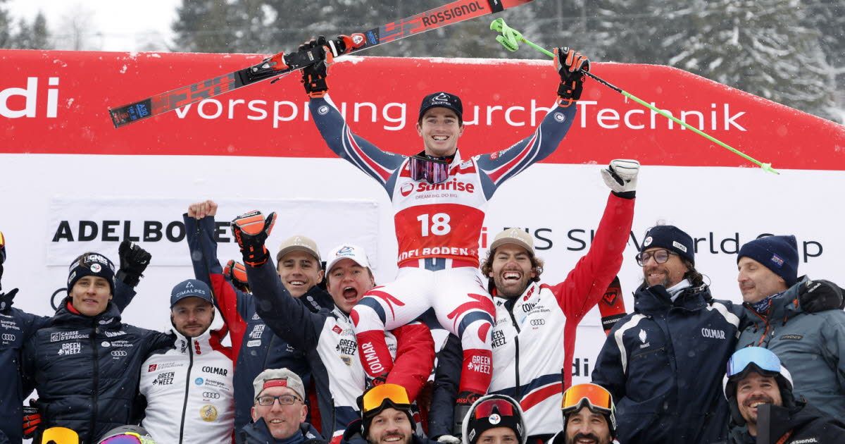 Léo Anguenot : un podium historique à Adelboden et des ambitions pour les JO