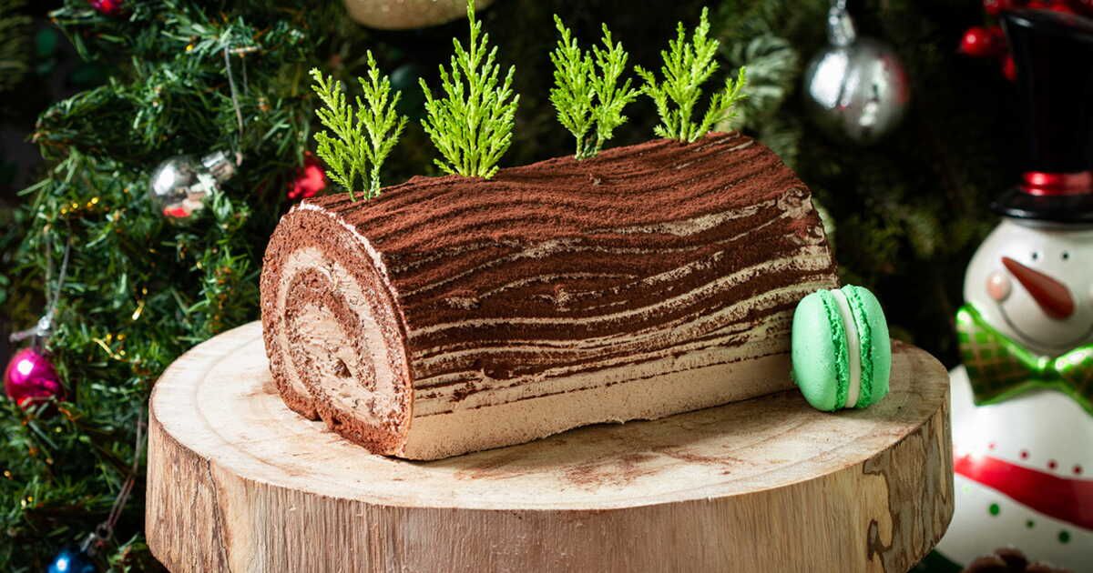 Émerveillez vos convives avec la bûche de Noël tiramisu de Philippe Conticini