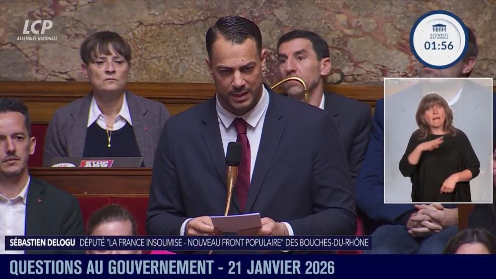 Tensions à l'Assemblée : Delogu interpelle Nuñez sur l'affaire Trident