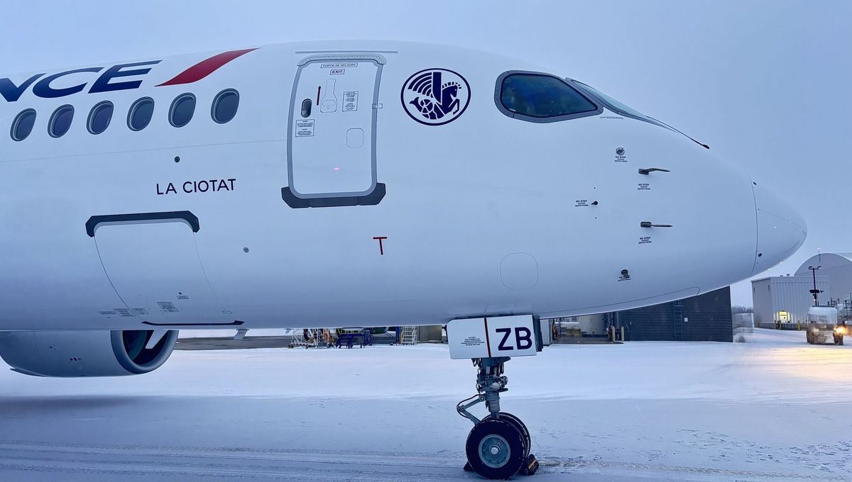 Un Airbus A220 d’Air France célèbre La Ciotat