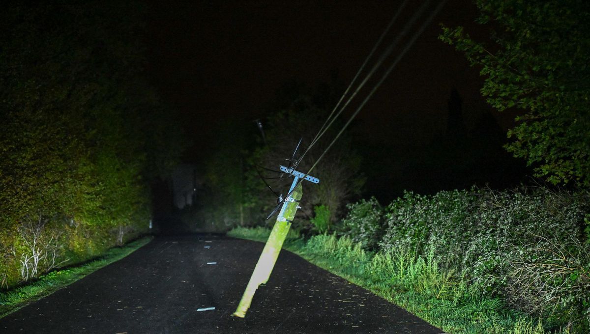 La tempête Nils laisse des séquelles en Corse : 4.000 foyers sans électricité et des routes coupées