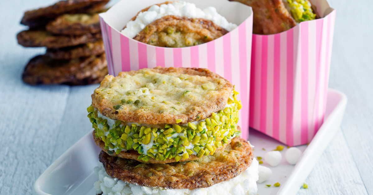 Des délices glacés : l'art du sandwich revisité