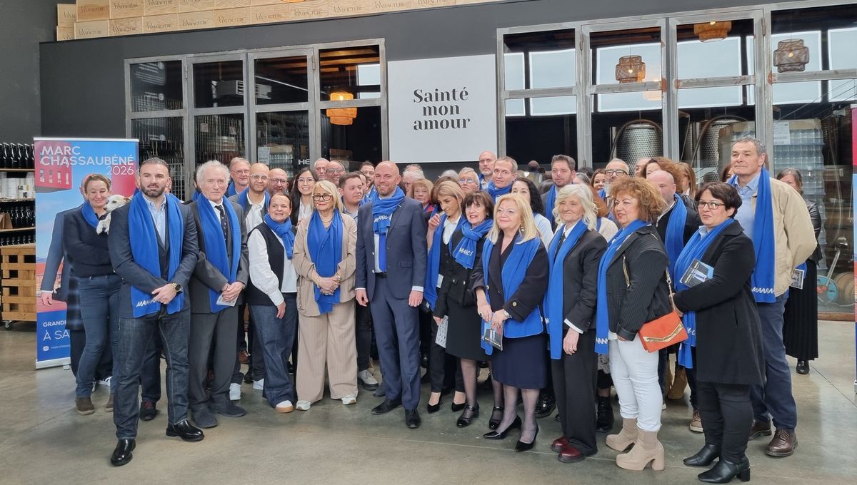 Marc Chassaubéné présente sa liste pour les municipales à Saint-Étienne