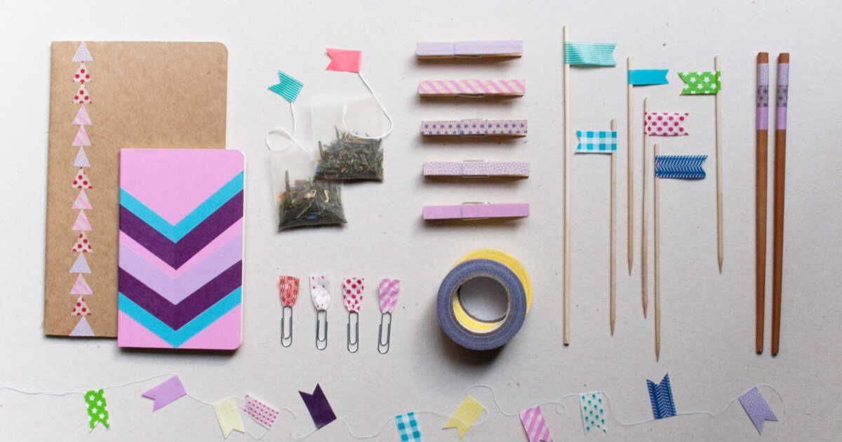 Les mille et une façons d'utiliser le masking tape