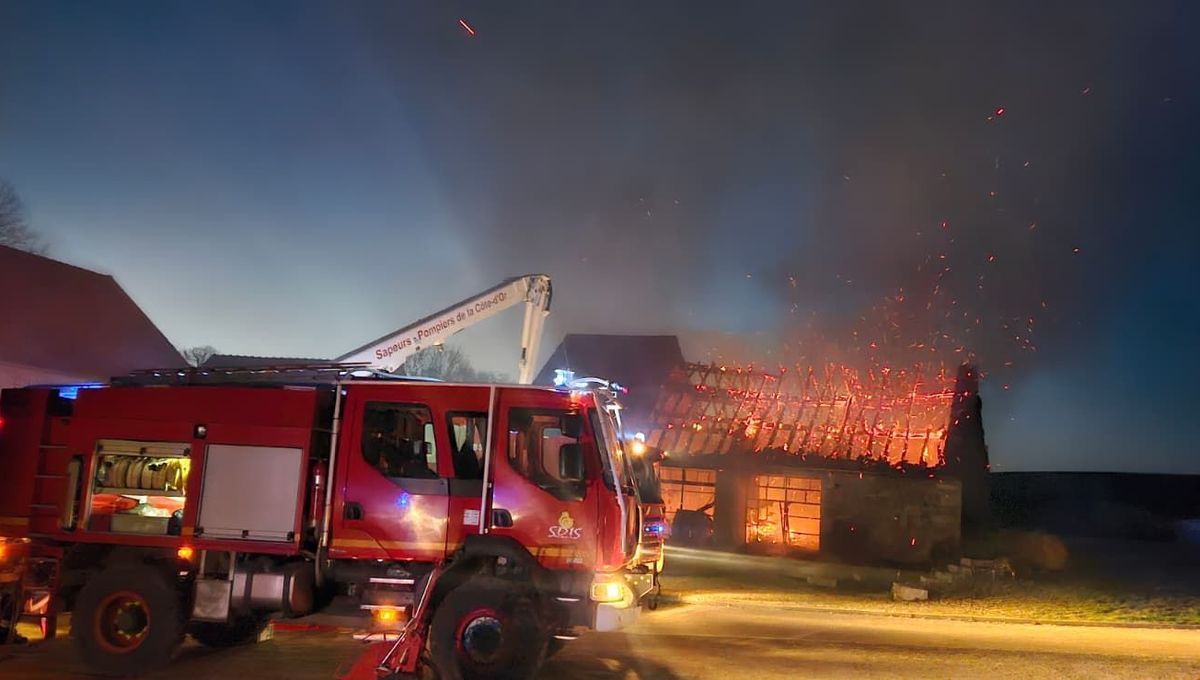 Un tragique incendie à Salives : une vie perdue dans les flammes