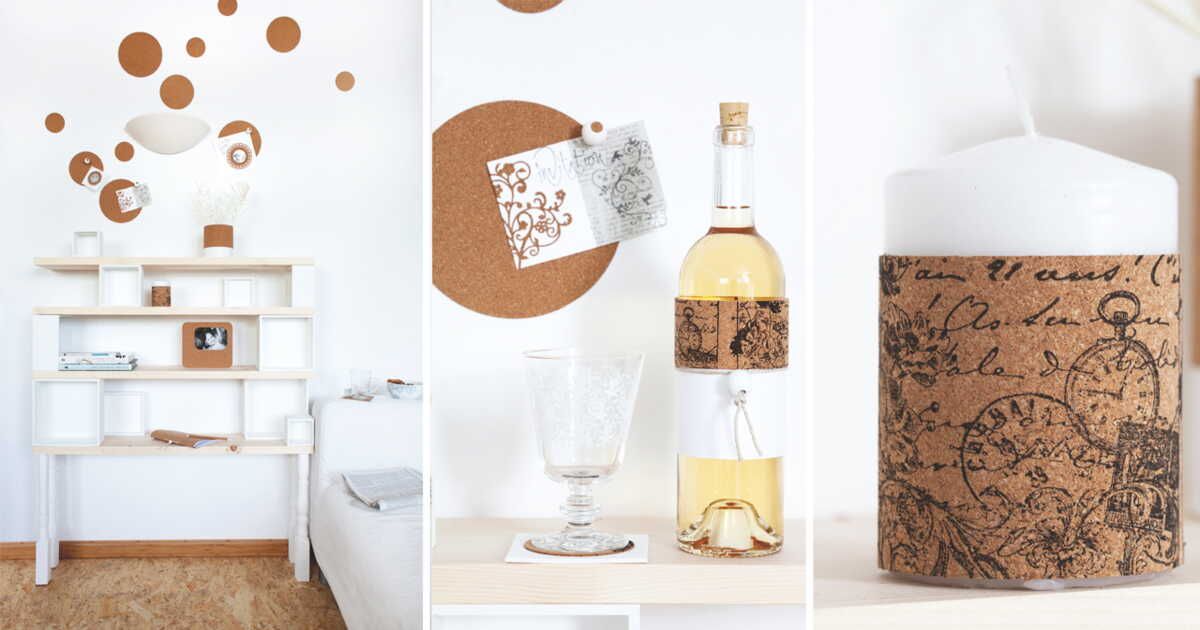 Customiser sa déco avec du liège