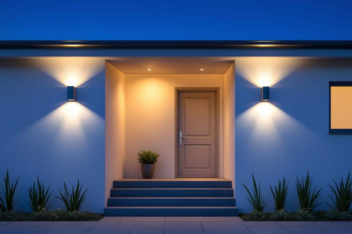 Illuminez votre entrée avec ces appliques solaires à prix réduit chez Leroy Merlin