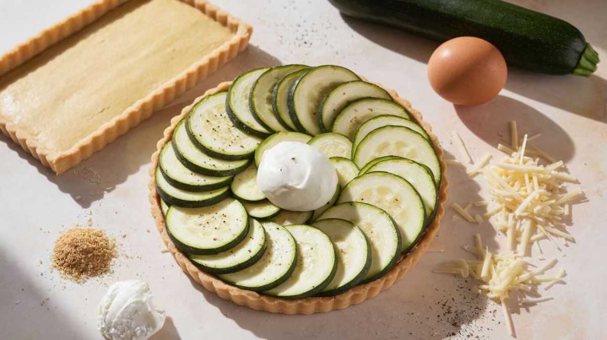 Une tarte aux courgettes qui séduit même les plus réticents