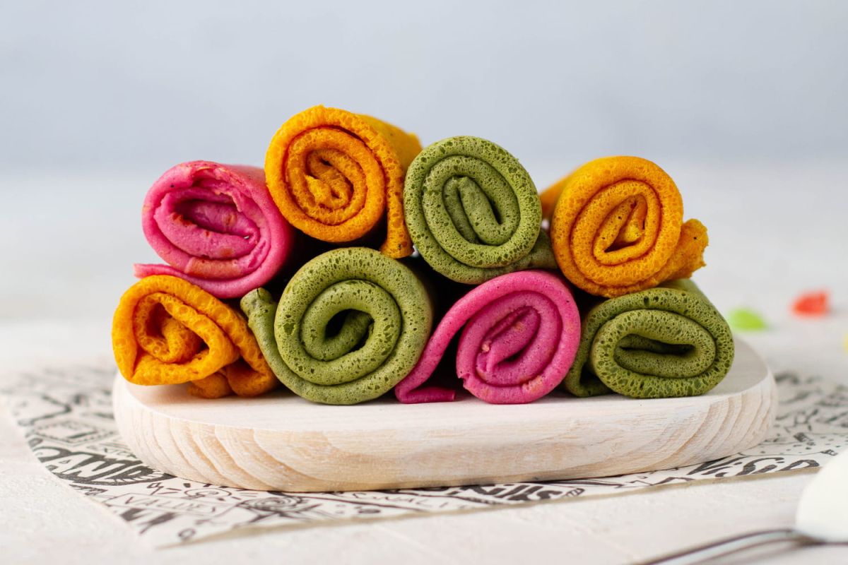 Des crêpes colorées : le secret pour un festin visuel
