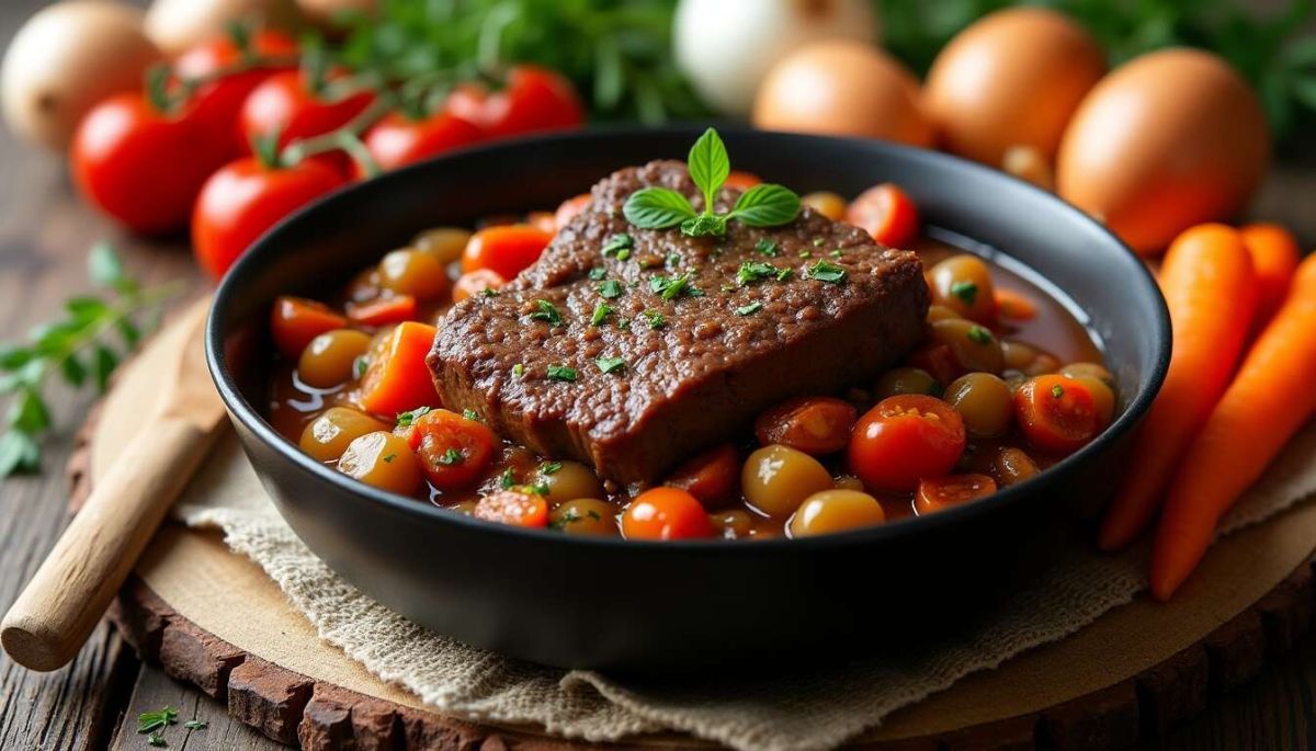 Savourez un bœuf bourguignon sans vin : une expérience gustative à découvrir