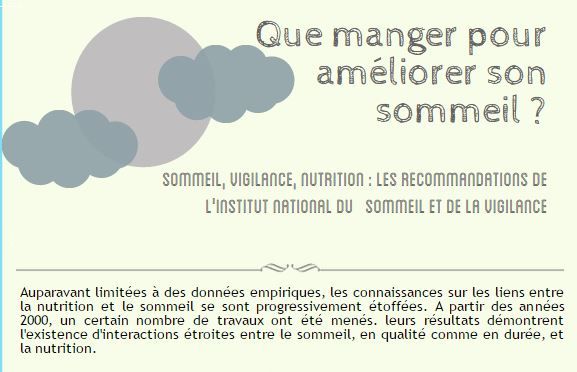 l'alimentation : un pilier pour un sommeil réparateur