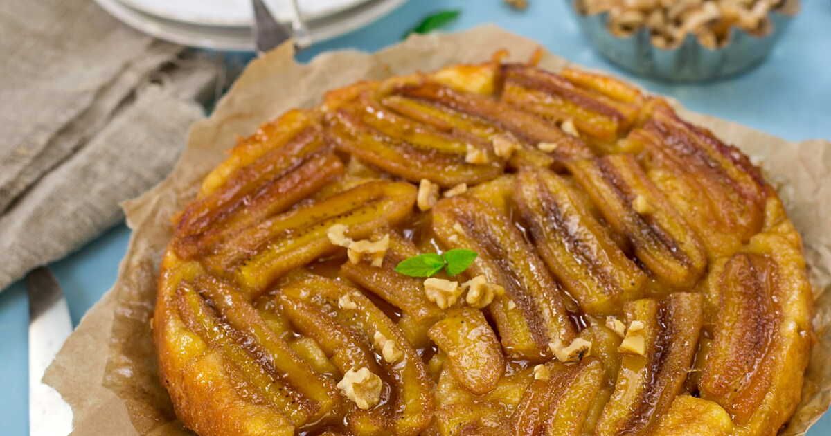 Découvrez la délicieuse tarte Tatin à la banane qui fera fondre vos papilles