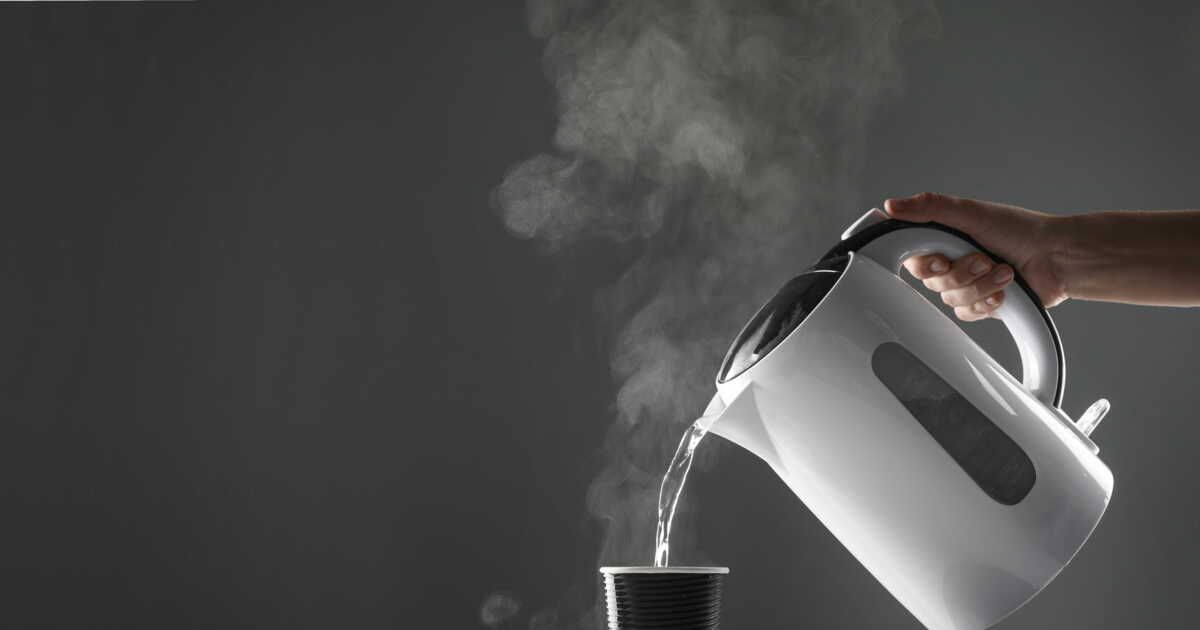 la surprise cachée derrière l'utilisation de votre bouilloire