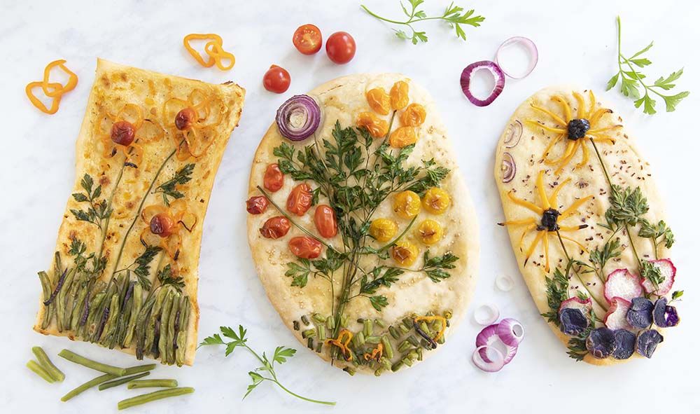 La focaccia fleuries : une tendance gourmande qui fait sensation