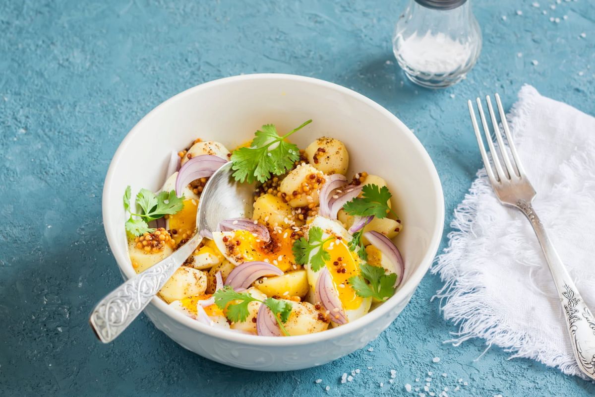 Dégustez la salade de pommes de terre du chef Norbert Tarayre