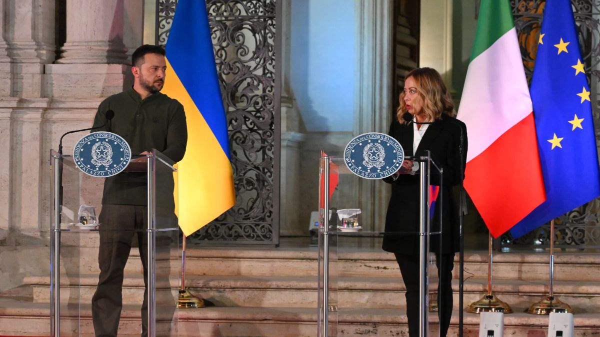 Zelensky et Meloni renforcent la coopération dans la production de drones