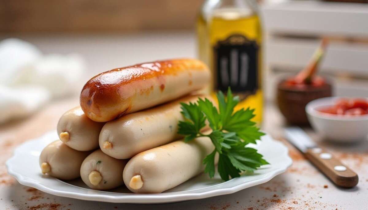 Le délice de boudins blancs aux oignons poêlés : une recette simple à savourer