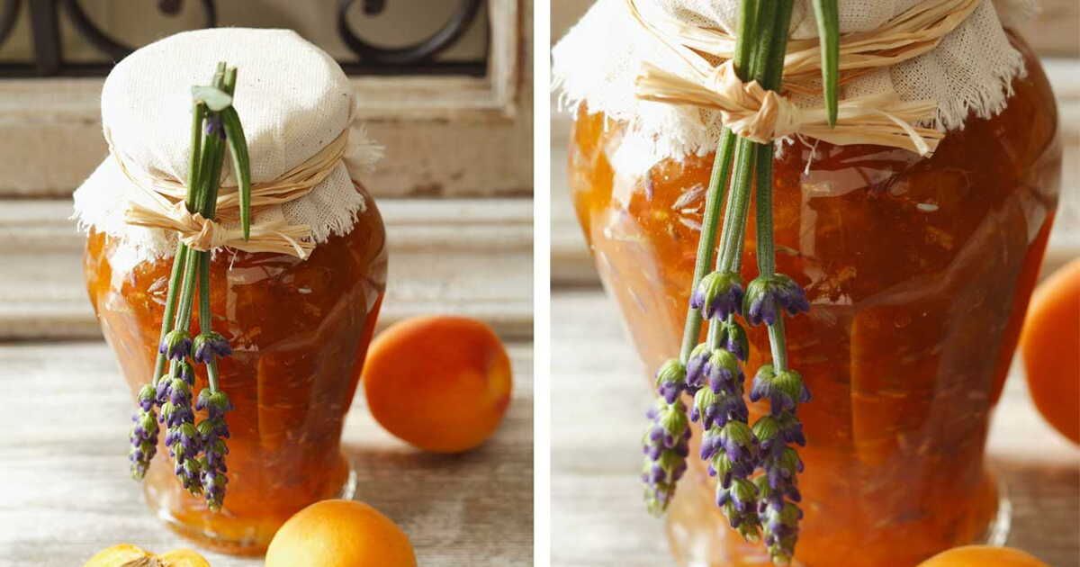 L'irrésistible confiture d'abricots à la lavande