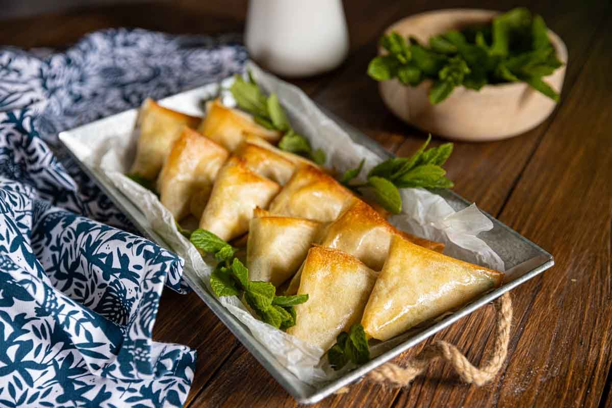 Samoussas végétariens à la pomme de terre
