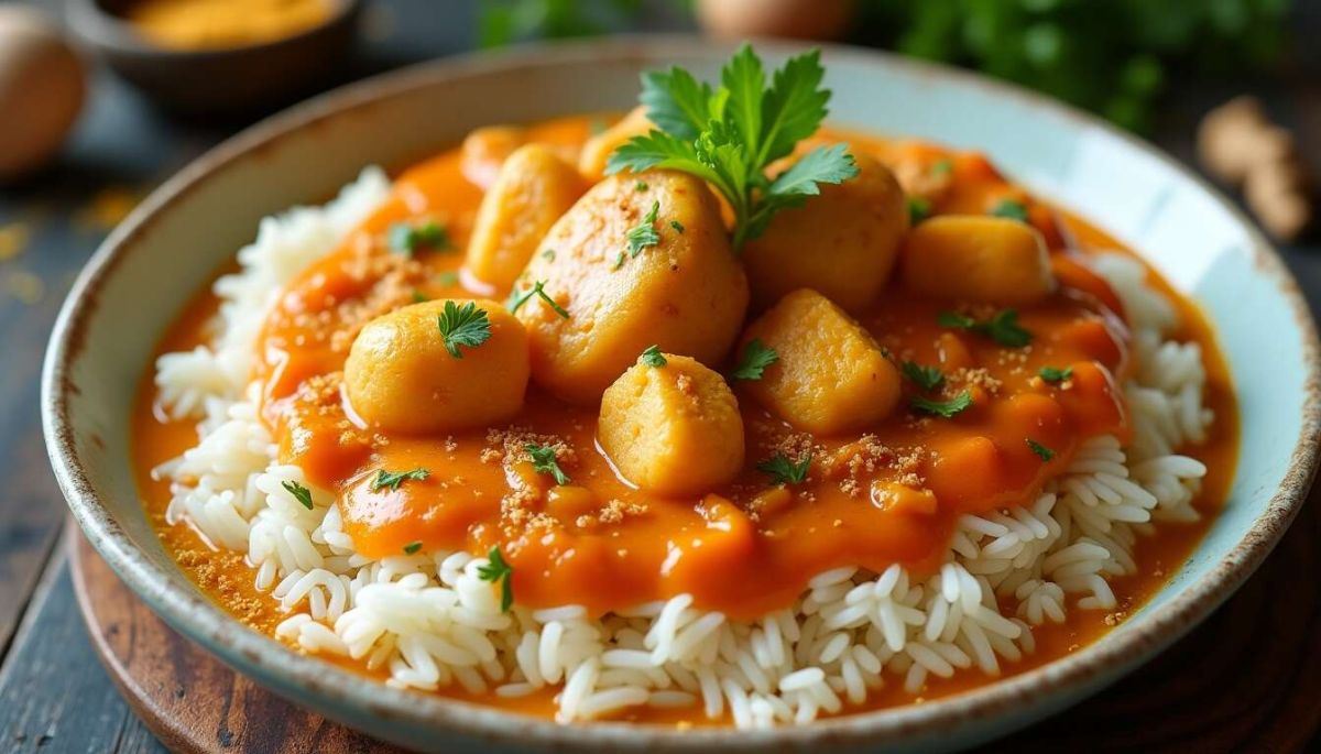 Un voyage exotique à travers le curry de congre