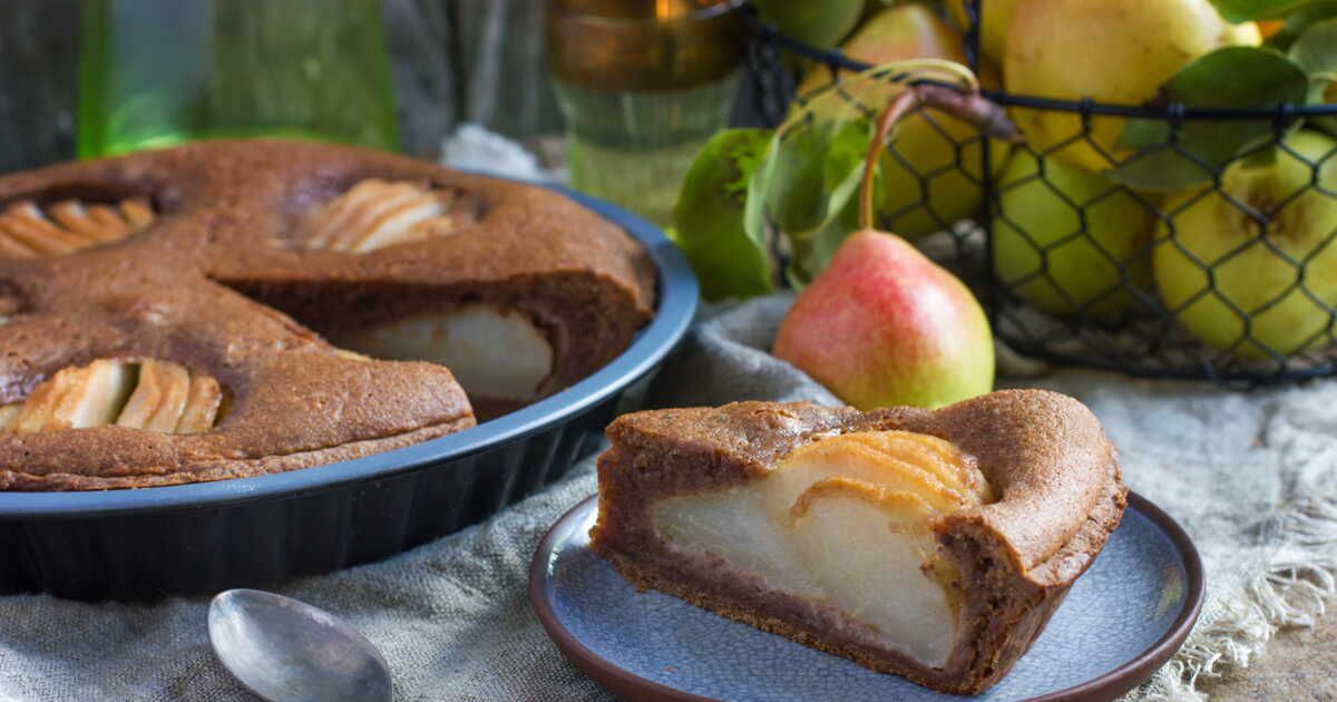 Succombez au gâteau poire-chocolat de Cyril Lignac