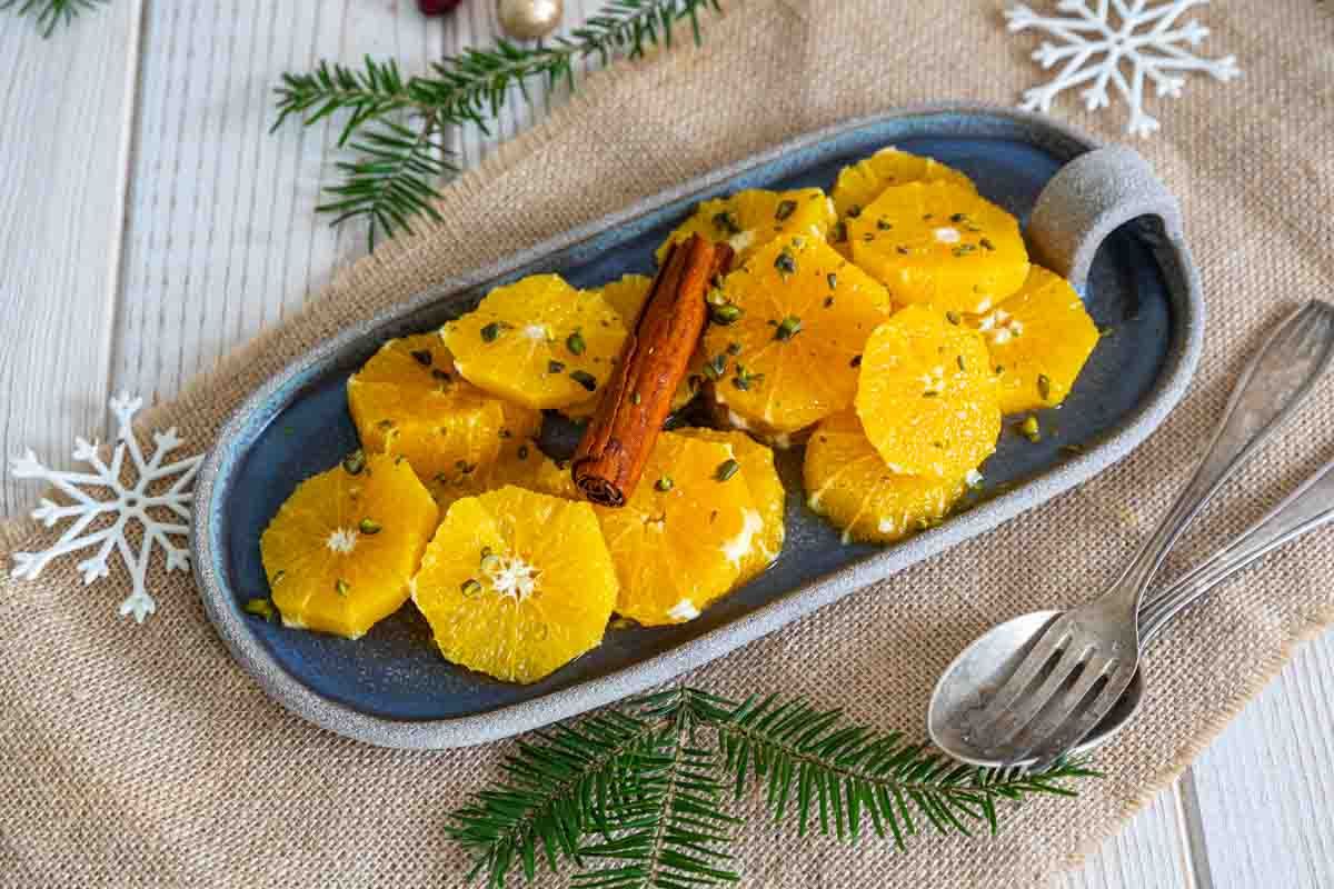 Salade d’orange à la cannelle