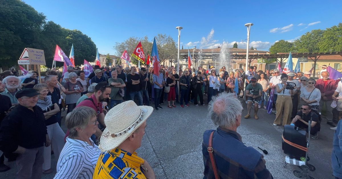 mobilisation citoyenne à Vauvert contre le nouveau maire RN