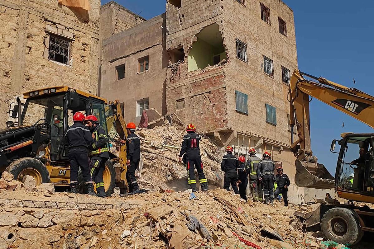 Un tragique effondrement d'immeuble à Fès fait au moins neuf victimes