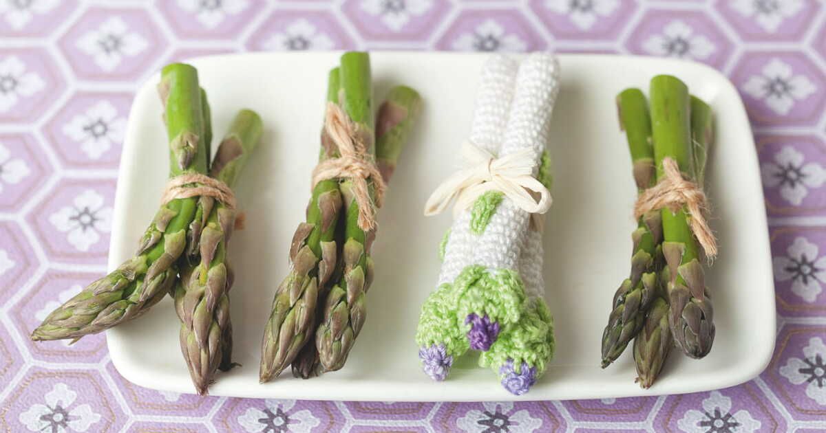 L'art délicat des asperges au crochet : une passion créative