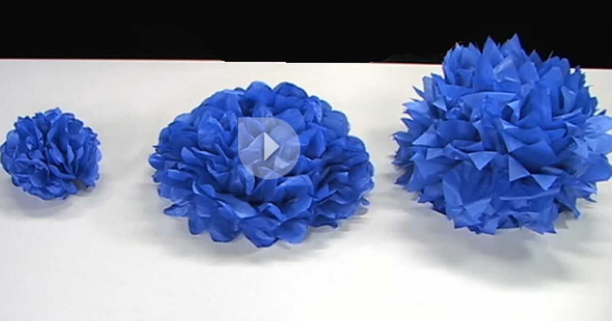 Des pompons uniques pour une déco de mariage inoubliable