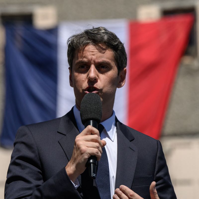 Gabriel Attal propose une primaire en cas de menace LFI/RN en 2027