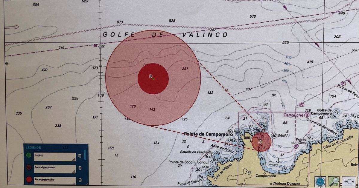 Campomoro : des zones maritimes fermées pour déminage jusqu'à début juin