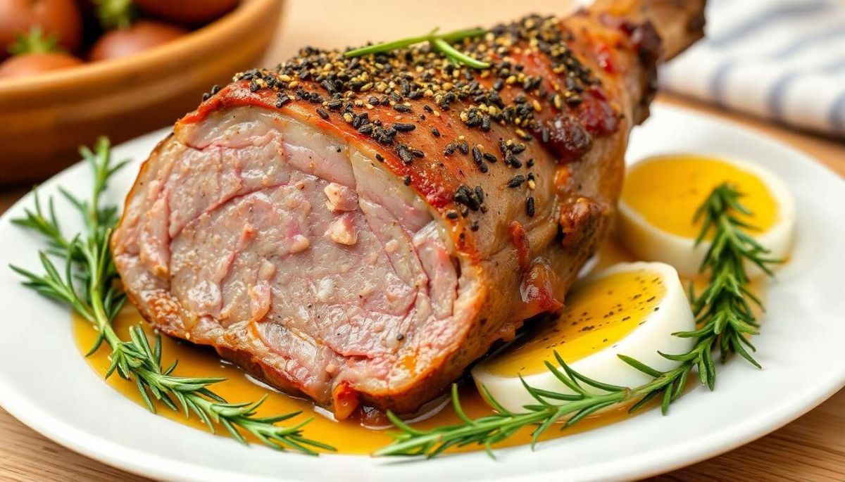 succombez au gigot d'agneau tendre à la cuisson lente