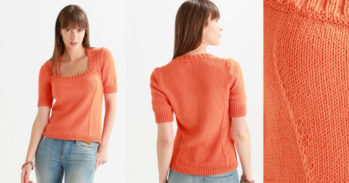 Le pull encolure carrée : une pièce phare de la mode actuelle