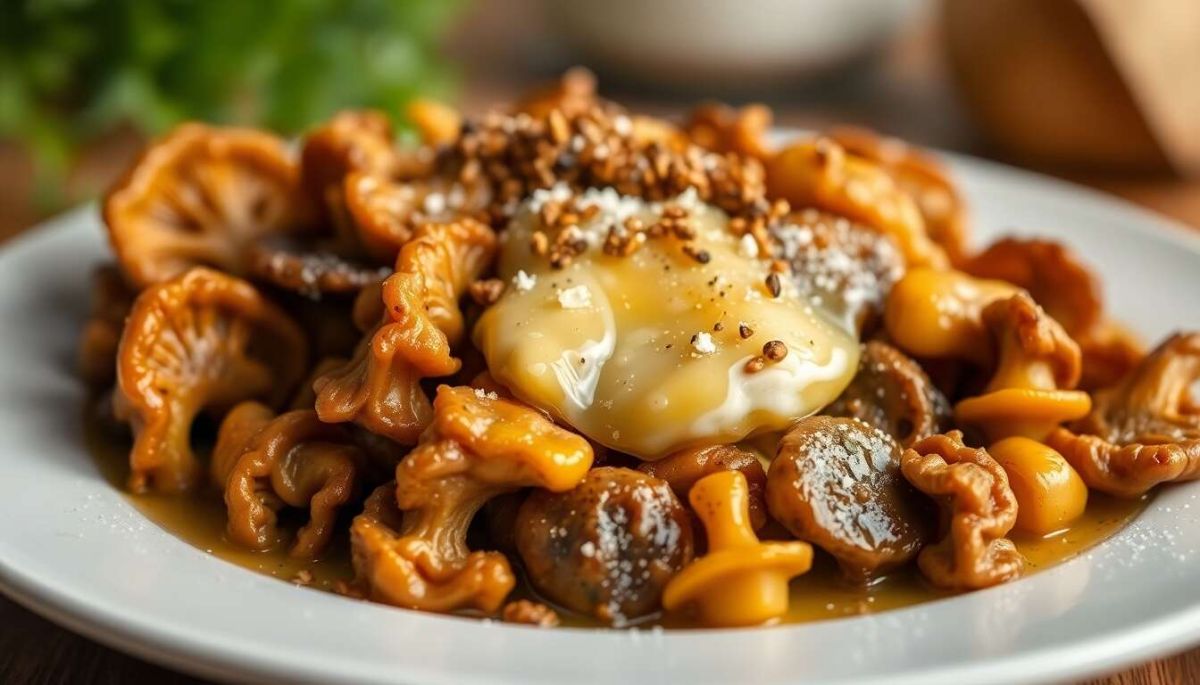 Savourez la délicatesse d'une poêlée de chanterelles au beurre